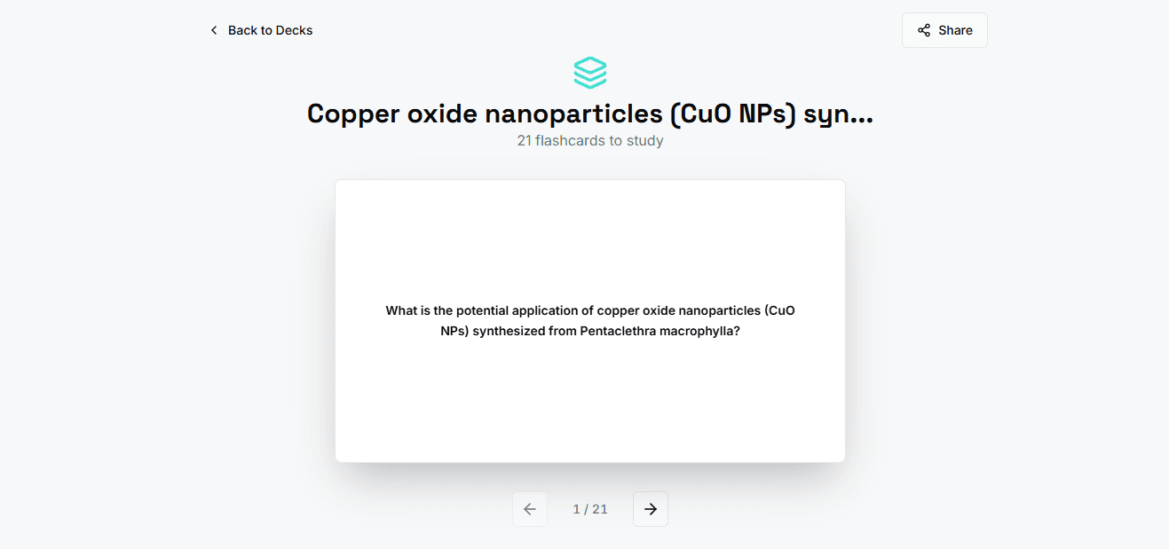 Create Dynamic Flashcards